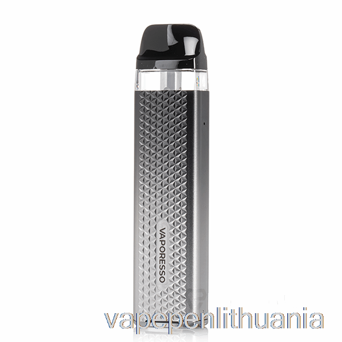 Vaporesso Xros 3 Mini Pod Sistema Ledinis Sidabrinis Vape Skystis